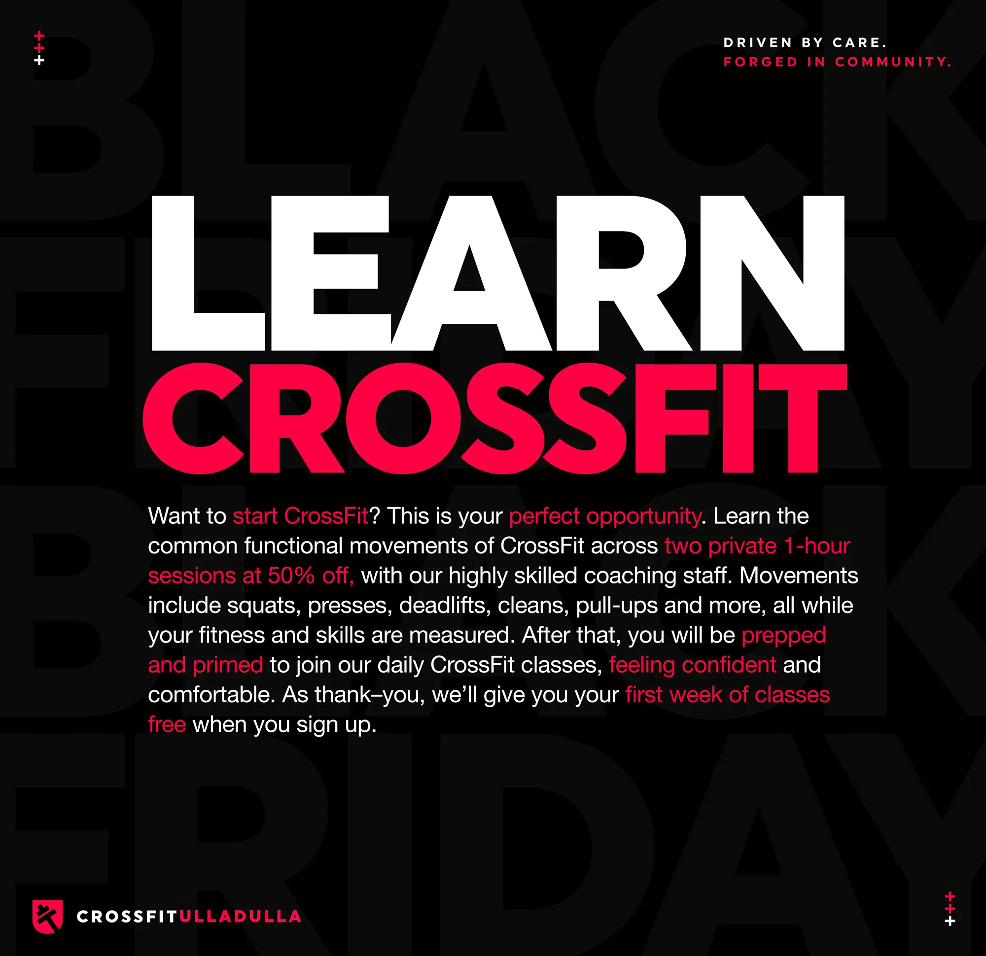 Save 50% on our Foundations Course at CrossFit Ulladulla